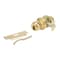 Trans Atlantic Co. SVB Series Standard-Duty Commercial Cylindrical Knob with IC Core, Grade 2 Storeroom in Bright Brass DL-SVB80IC-US3 - alternate 4